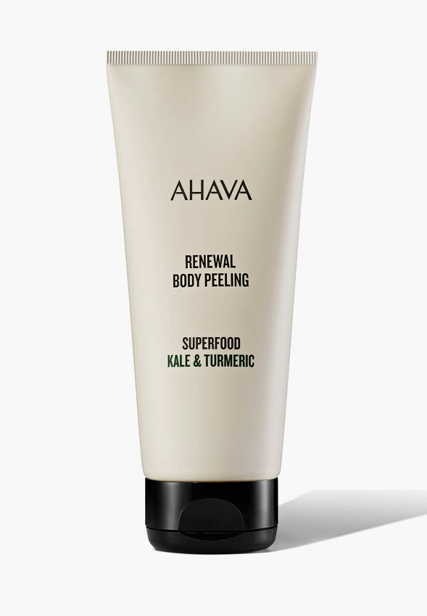 

Скраб для тела Ahava, Белый, SUPERFOOD браунколь и куркума 200 мл