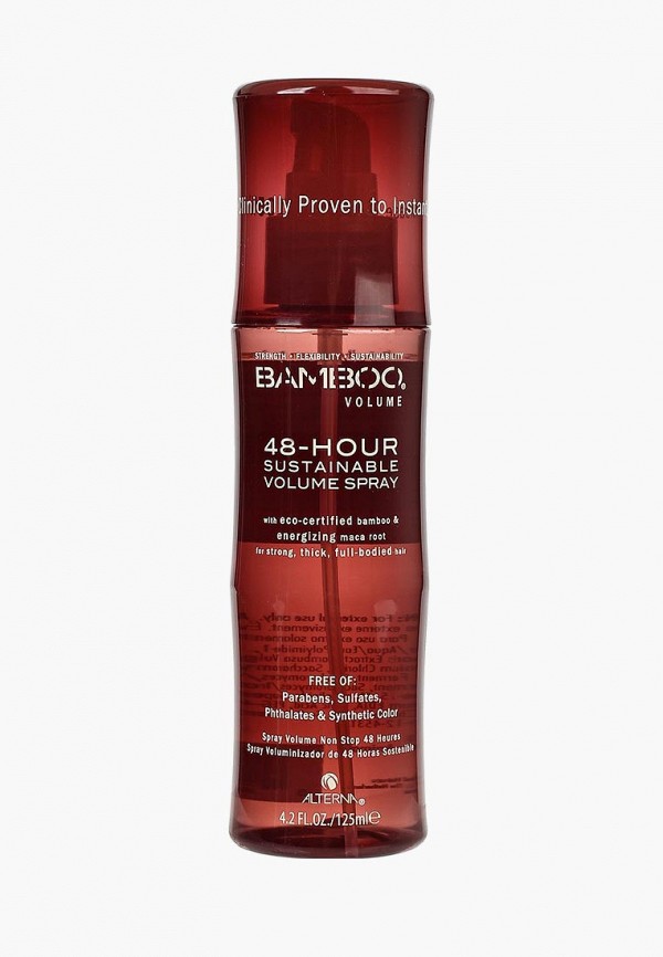 

Спрей для укладки Alterna, Bamboo Volume 48 Hour Sustainable Volume Spray объем 48 часов 125 мл