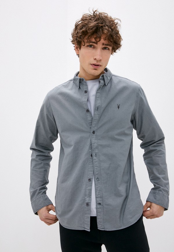 

Рубашка AllSaints, Серый
