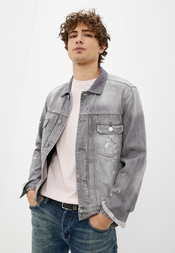 

Куртка джинсовая AllSaints, Серый