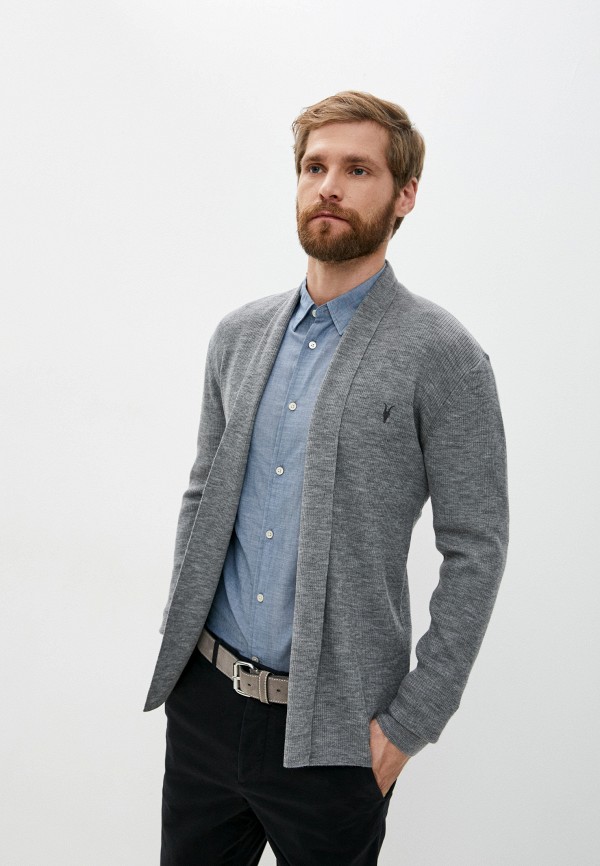 

Кардиган AllSaints, Серый