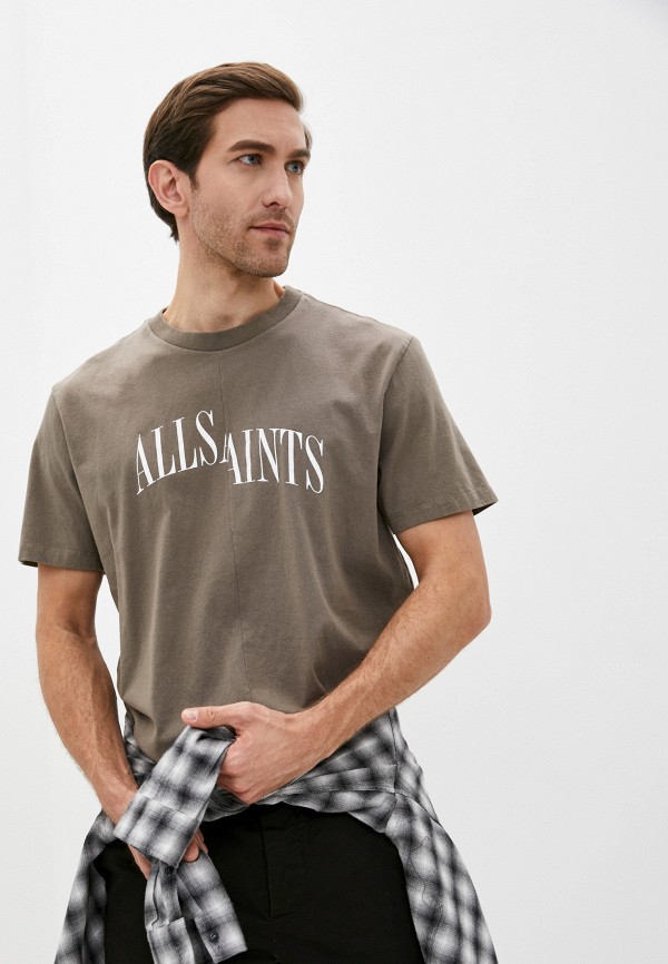 

Футболка AllSaints, Хаки
