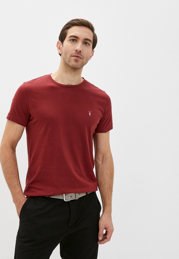 

Футболка AllSaints, Бордовый