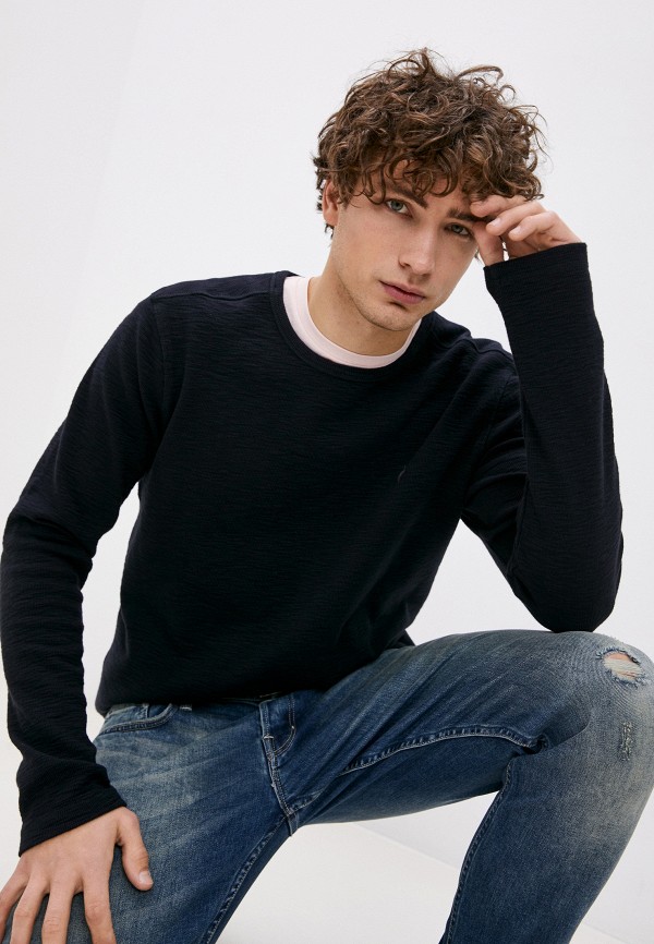 

Лонгслив AllSaints, Синий