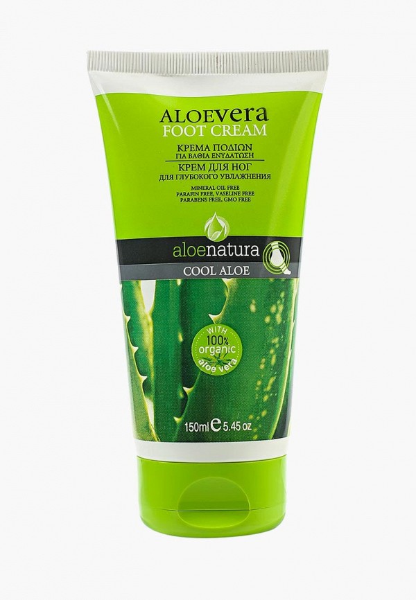 

Крем для ног Aloe Natura, Увлажняющий, 150 мл