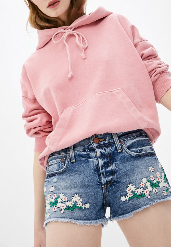 

Шорты джинсовые Alice + Olivia, Синий, Alice + Olivia AL054EWAEQL5