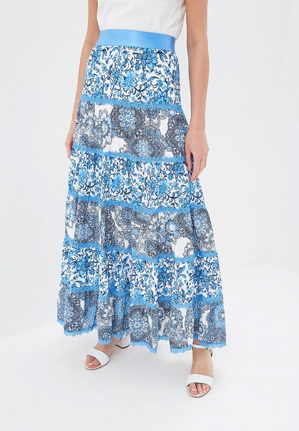 

Юбка Alice + Olivia, Голубой, Alice + Olivia AL054EWEODA4