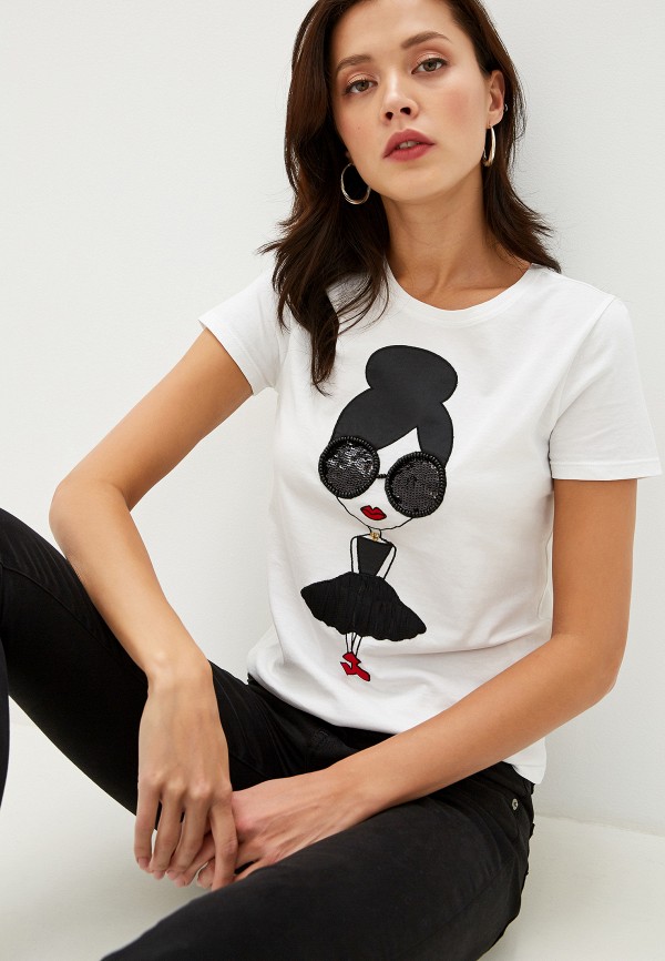 

Футболка Alice + Olivia, Бирюзовый