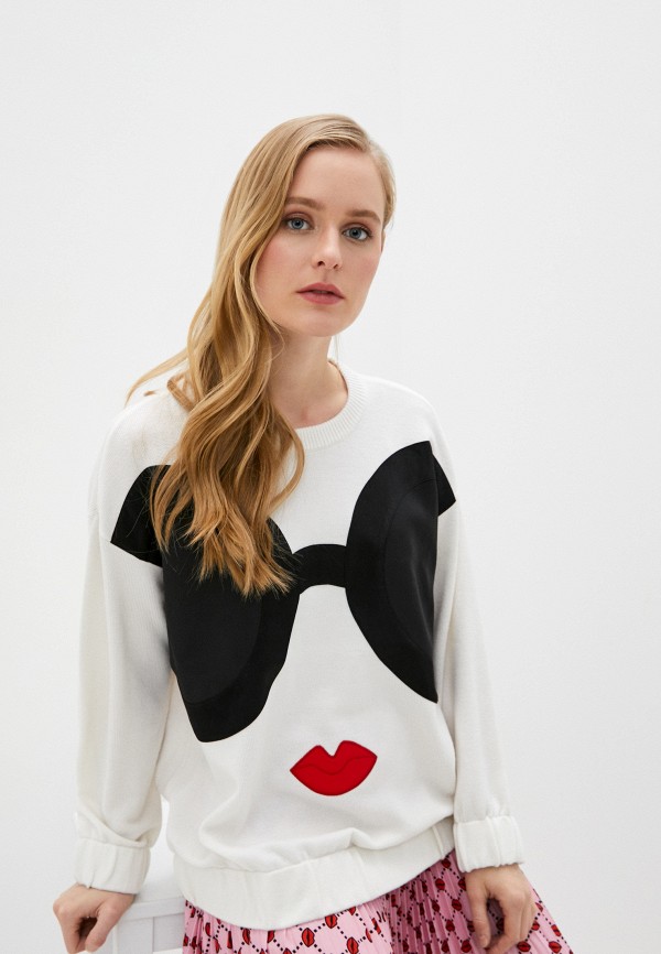 

Свитшот Alice + Olivia, Белый, Alice + Olivia AL054EWIBUA9