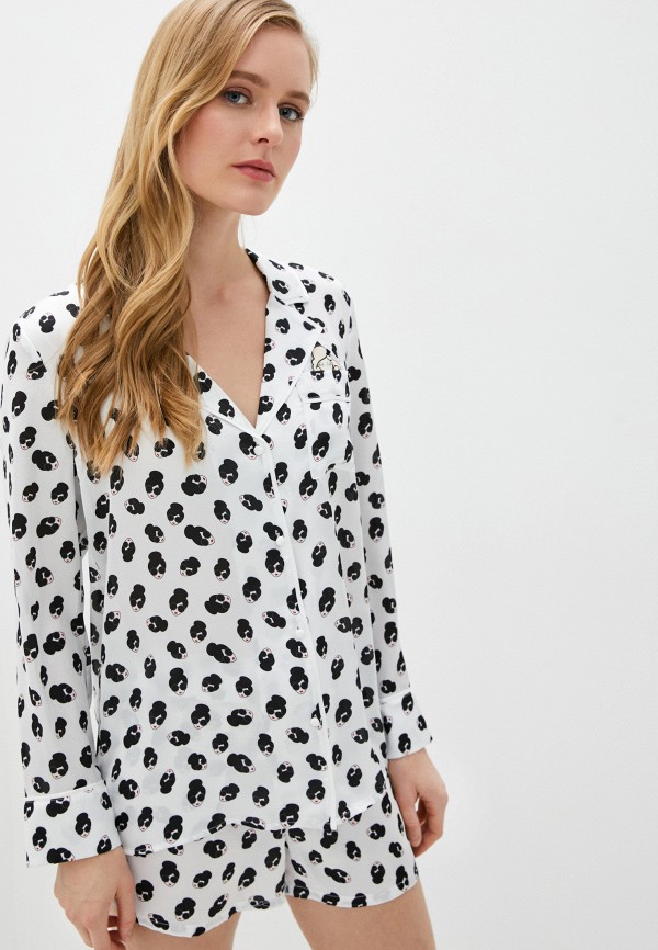 

Блуза Alice + Olivia, Белый, Alice + Olivia AL054EWIBUB3