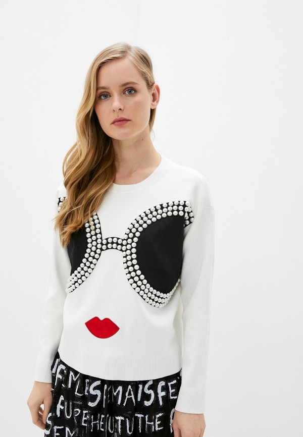 

Свитшот Alice + Olivia, Белый, Alice + Olivia AL054EWIBUC8