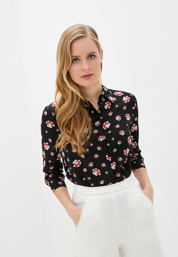 

Блуза Alice + Olivia, Черный