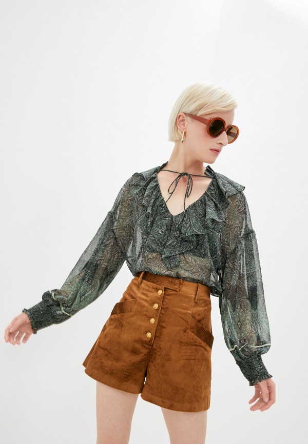 

Блуза Alice + Olivia, Зеленый