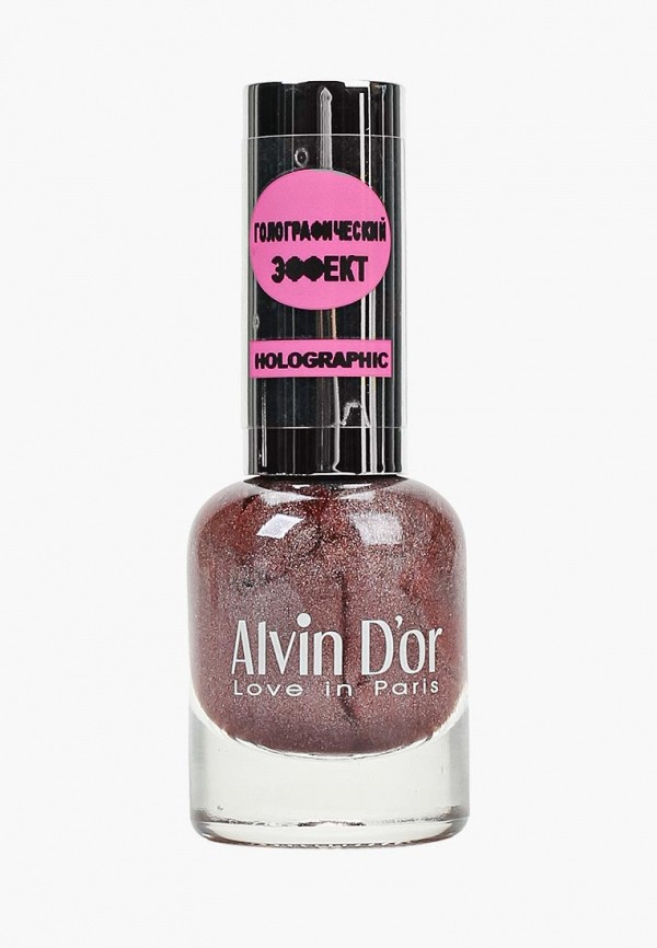 

Лак для ногтей Alvin D'or, Розовый, Тон 709 15мл. Пепел розы Rose Ashes