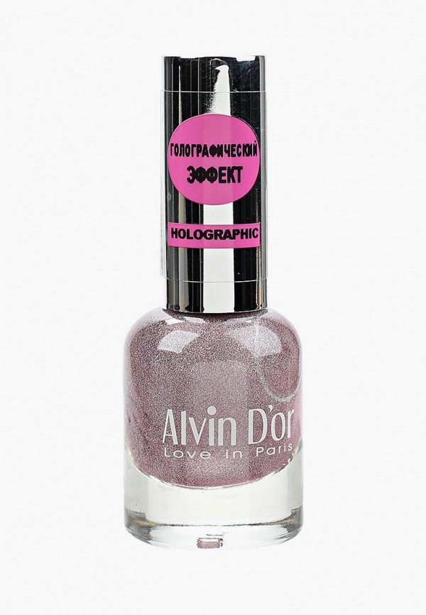 

Лак для ногтей Alvin D'or, Фиолетовый, Тон 717 15мл. Жемчужный сиреневый Pearly Lilac