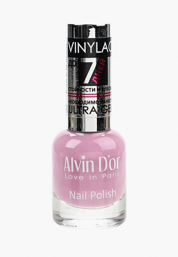 

Лак для ногтей Alvin D'or, Розовый, VINYLAC 15мл. Тон 3214