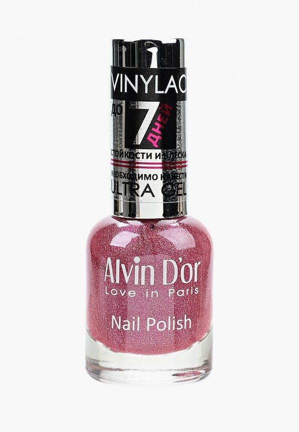 

Лак для ногтей Alvin D'or, Розовый, VINYLAC 15мл. Тон 3218