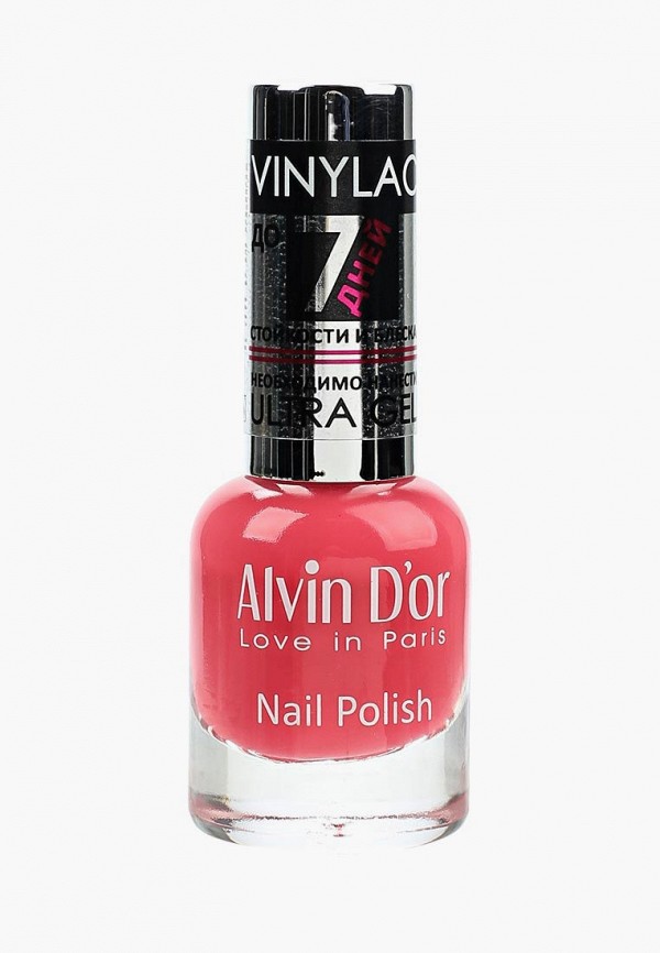 

Лак для ногтей Alvin D'or, Розовый, VINYLAC 15мл. Тон 3219