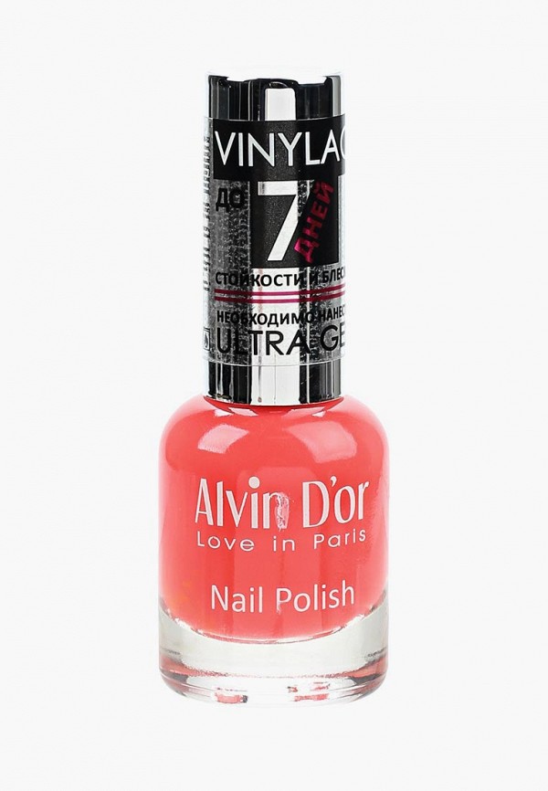 

Лак для ногтей Alvin D'or, Красный, VINYLAC 15мл. Тон 3222