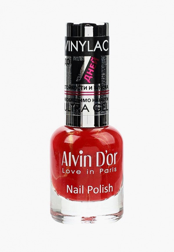 

Лак для ногтей Alvin D'or, Красный, VINYLAC 15мл. Тон 3226