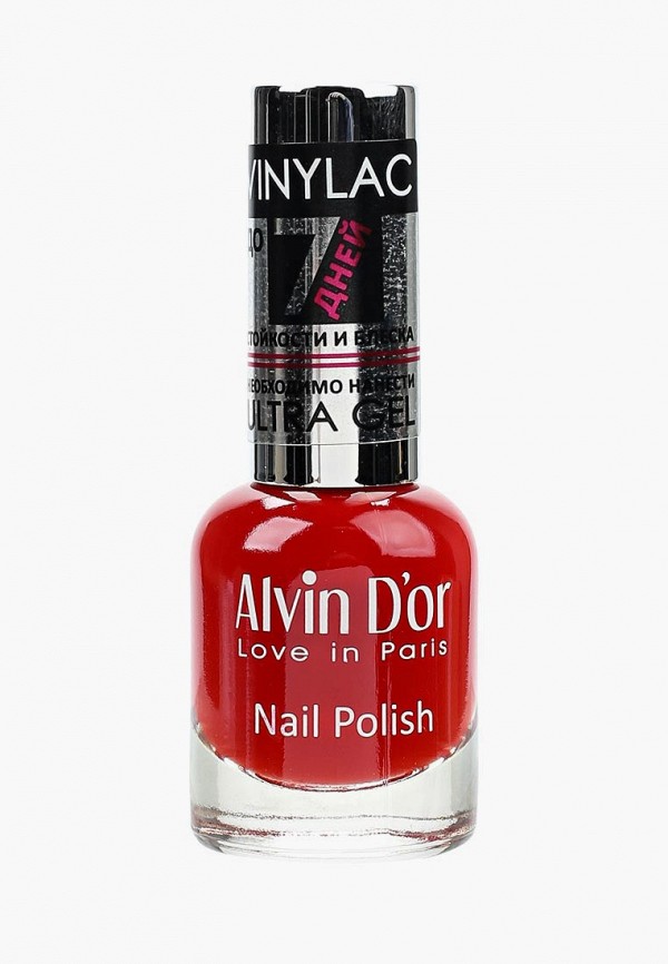 

Лак для ногтей Alvin D'or, Красный, VINYLAC 15мл. Тон 3234