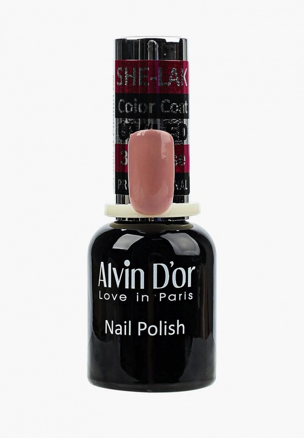 

Гель-лак для ногтей Alvin D'or, Розовый, SHE-LAK 15мл. Тон 3505