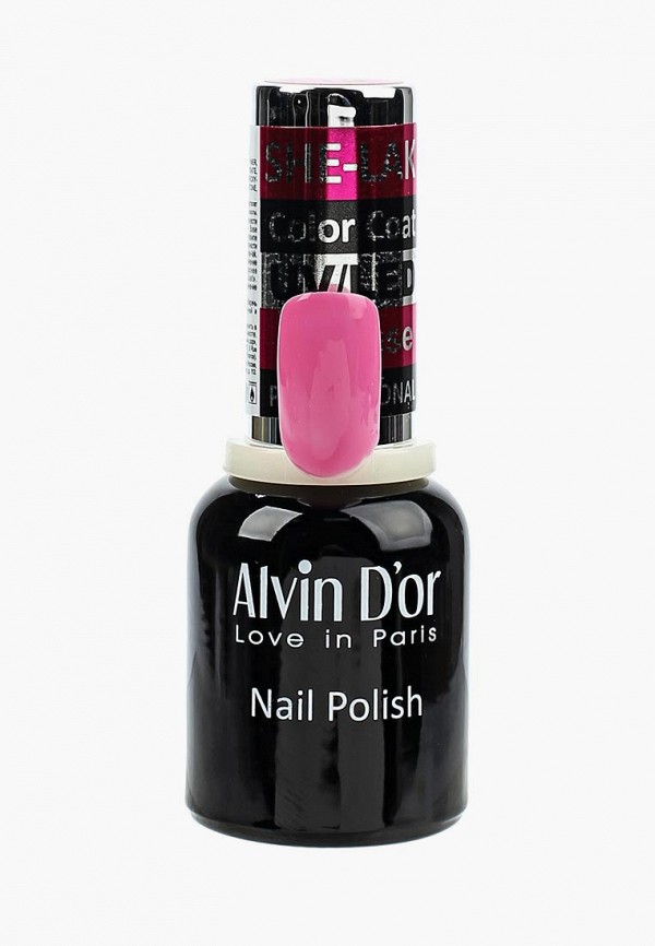 

Гель-лак для ногтей Alvin D'or, Розовый, SHE-LAK 15мл. Тон 3519