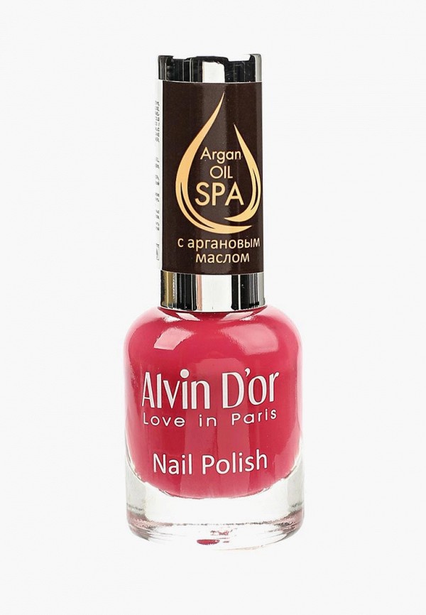 

Лак для ногтей Alvin D'or, Розовый, SPA с аргановым маслом 15мл. Тон 5026