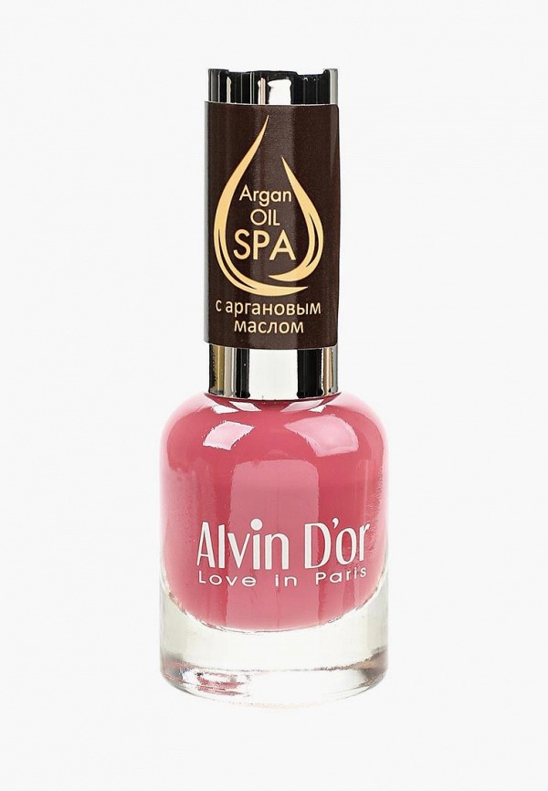 

Лак для ногтей Alvin D'or, Розовый, SPA с аргановым маслом 15мл. Тон 5027