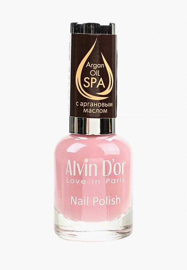 

Лак для ногтей Alvin D'or, Розовый, SPA с аргановым маслом 15мл. Тон 5029