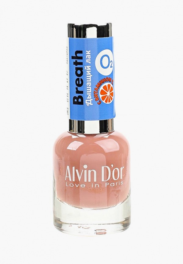 

Лак для ногтей Alvin D'or, Бежевый, Breath с витамином С 15мл. Тон 5421