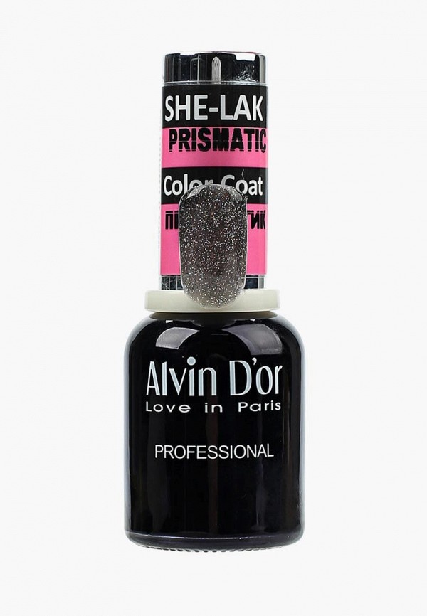 

Гель-лак для ногтей Alvin D'or, Серый, PRISMATIC 15мл. Тон 5807