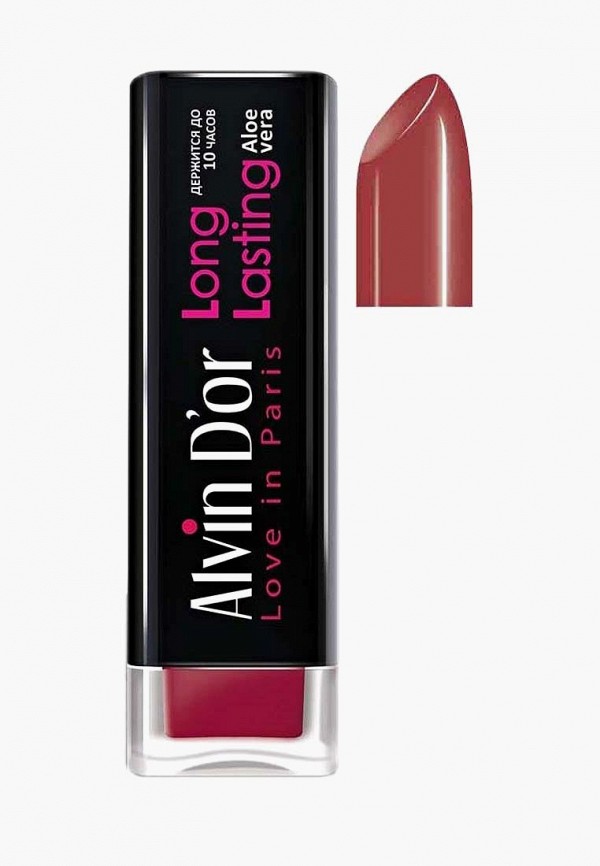 

Помада Alvin D'or, Красный, Long Lasting 10 часов Тон 10