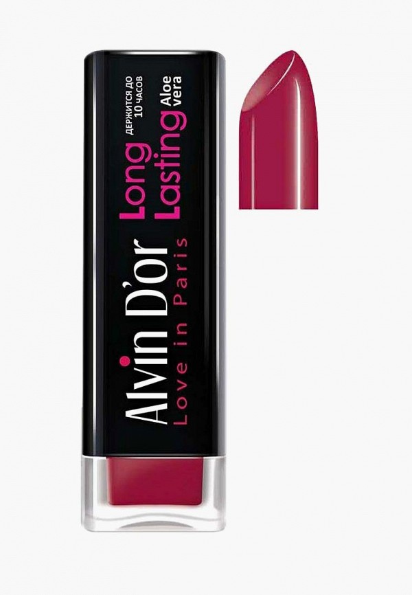 

Помада Alvin D'or, Бордовый, Long Lasting 10часов Тон 12