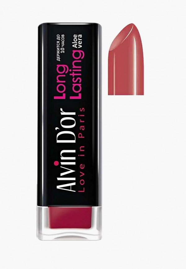 

Помада Alvin D'or, Коралловый, Long Lasting 10часов Тон 15
