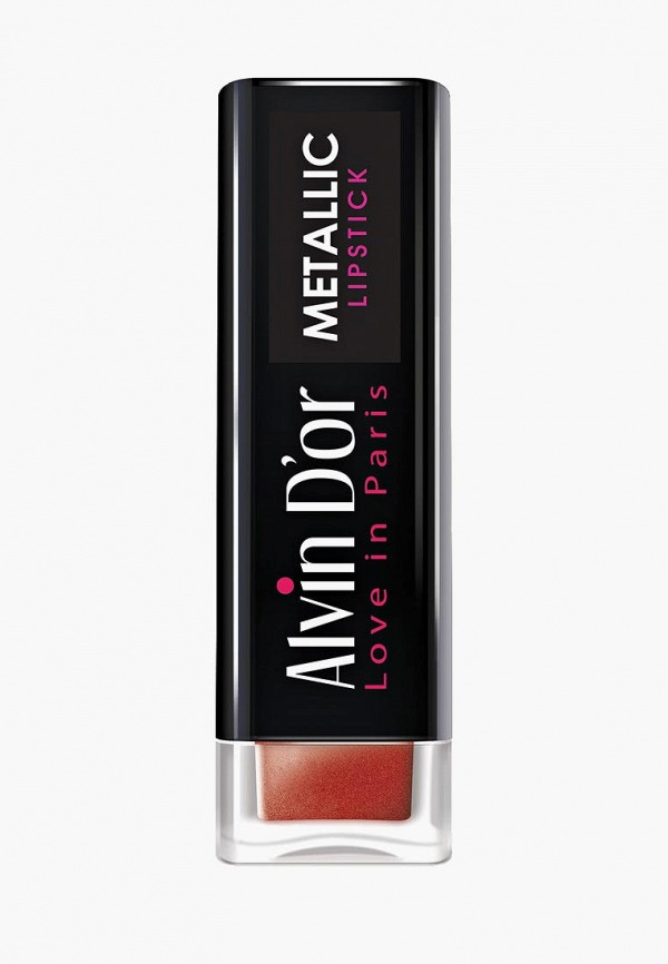 

Помада Alvin D'or, Красный, Metallic Lipstick Тон 01