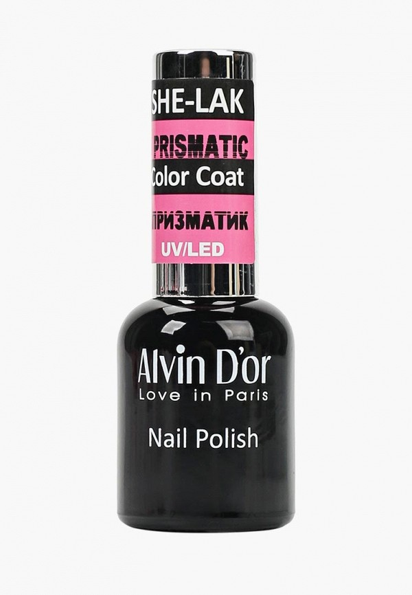 

Гель-лак для ногтей Alvin D'or, Прозрачный, SHE-LAK PRISMATIC, 15 мл. Тон 5811