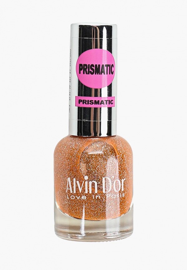 

Лак для ногтей Alvin D'or, Оранжевый, PRISMATIC Тон 2701 15 мл.