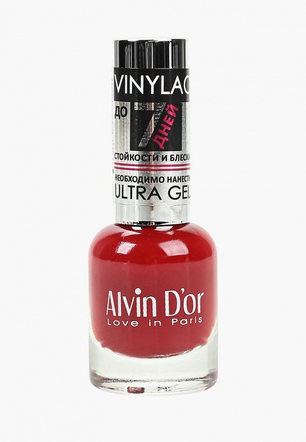 

Лак для ногтей Alvin D'or, VINYLAC 15 мл. Тон 3231, Красный