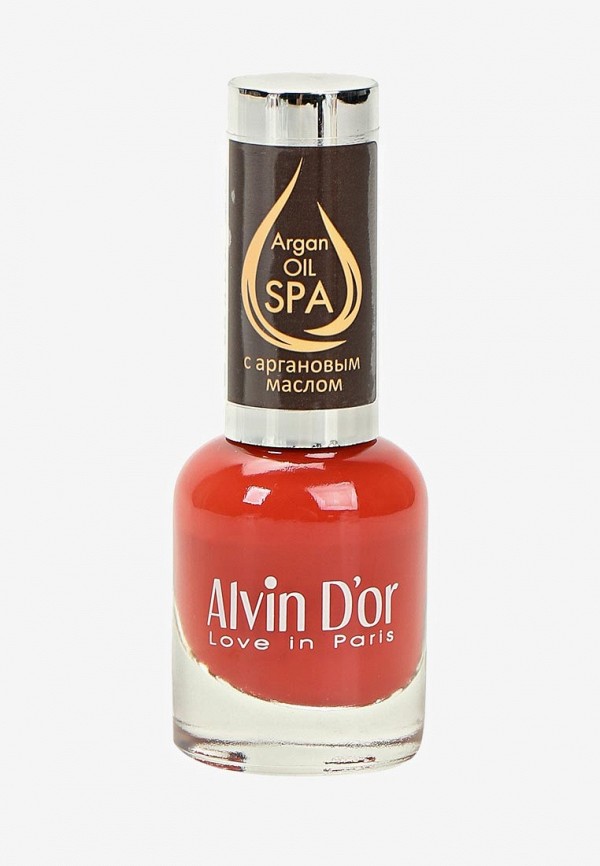 

Лак для ногтей Alvin D'or, Красный, SPA с аргановым маслом 15 мл. Тон 5009