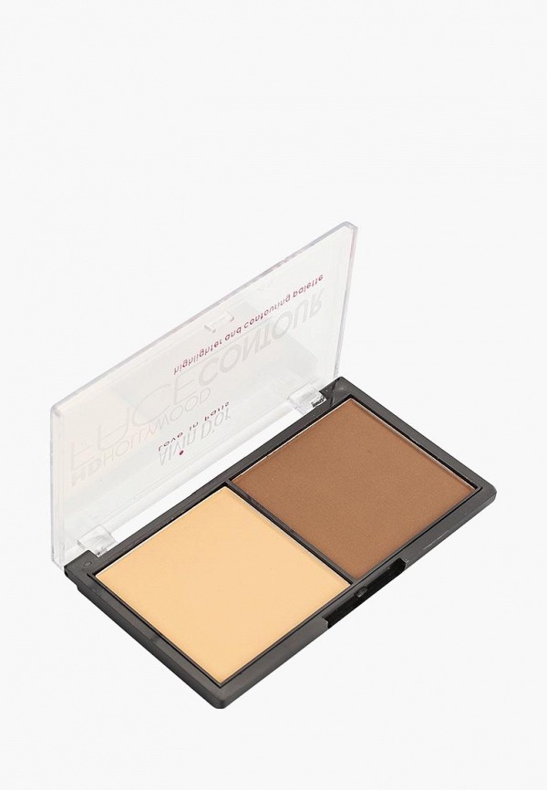 

Корректор Alvin D'or, Hd hollywood highlighter and contoring palette, Коричневый