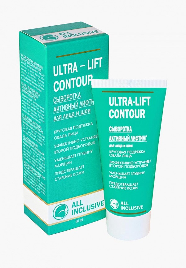 

Сыворотка для лица All Inclusive, Прозрачный, ULTRA - LIFT CONTOUR