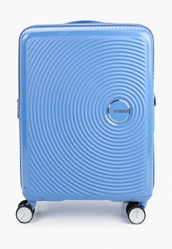 

Чемодан American Tourister, Голубой, Cabin size