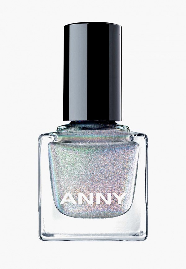 

Лак для ногтей Anny, Серебряный, тон 702 голографик серебро