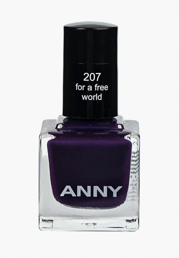 

Лак для ногтей Anny, Фиолетовый, тон 207 глубокий фиолетовый