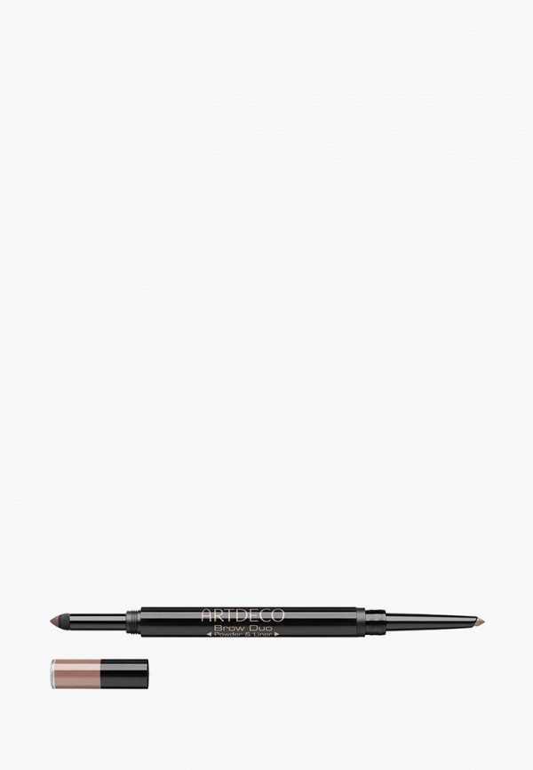 

Тени для бровей Artdeco, Коричневый, Brow Duo Powder & Liner 28, 0,8г.+0,3г.