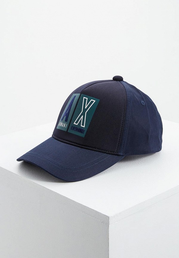 

Бейсболка Armani Exchange, Синий, Armani Exchange AR037CMFXNR6