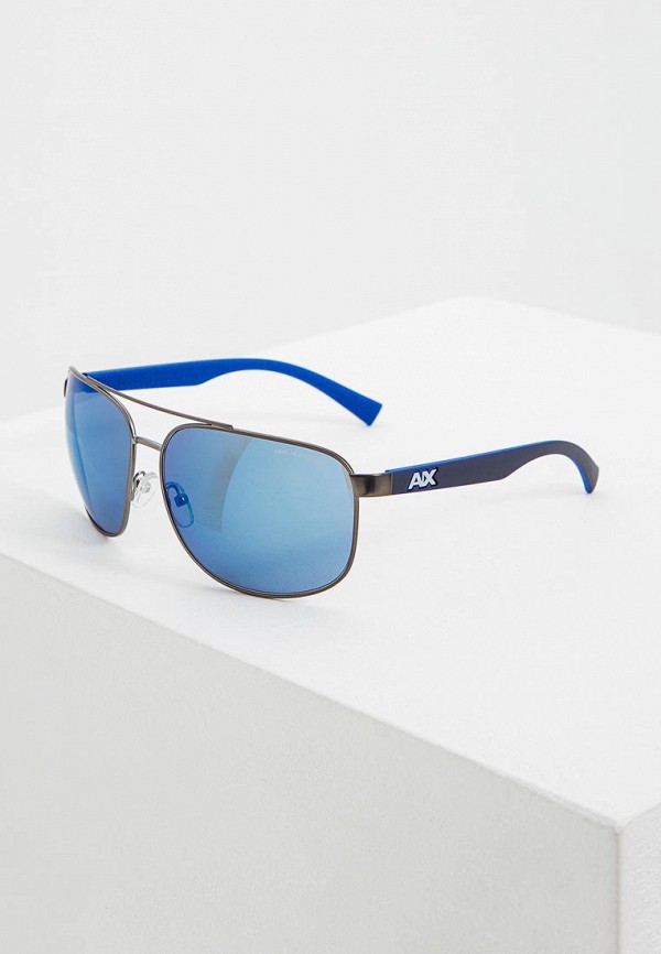 

Очки солнцезащитные Armani Exchange, Серебряный, AX2026S 608855