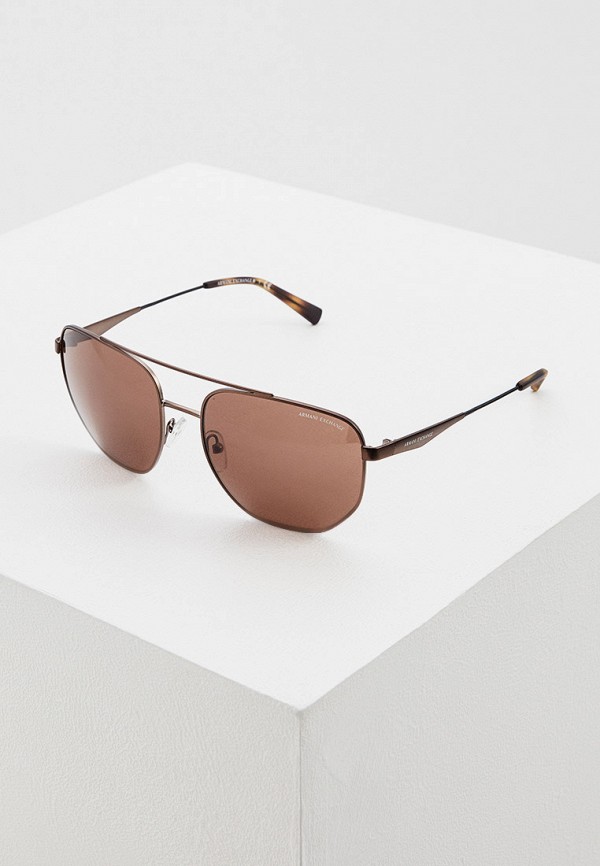 

Очки солнцезащитные Armani Exchange, Коричневый, AX2033S 611473