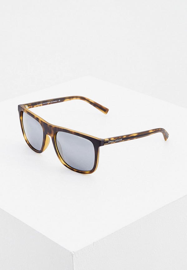 

Очки солнцезащитные Armani Exchange, Коричневый, AX4102S 80296G
